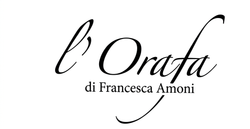 Logo con testo stilizzato in corsivo nero 