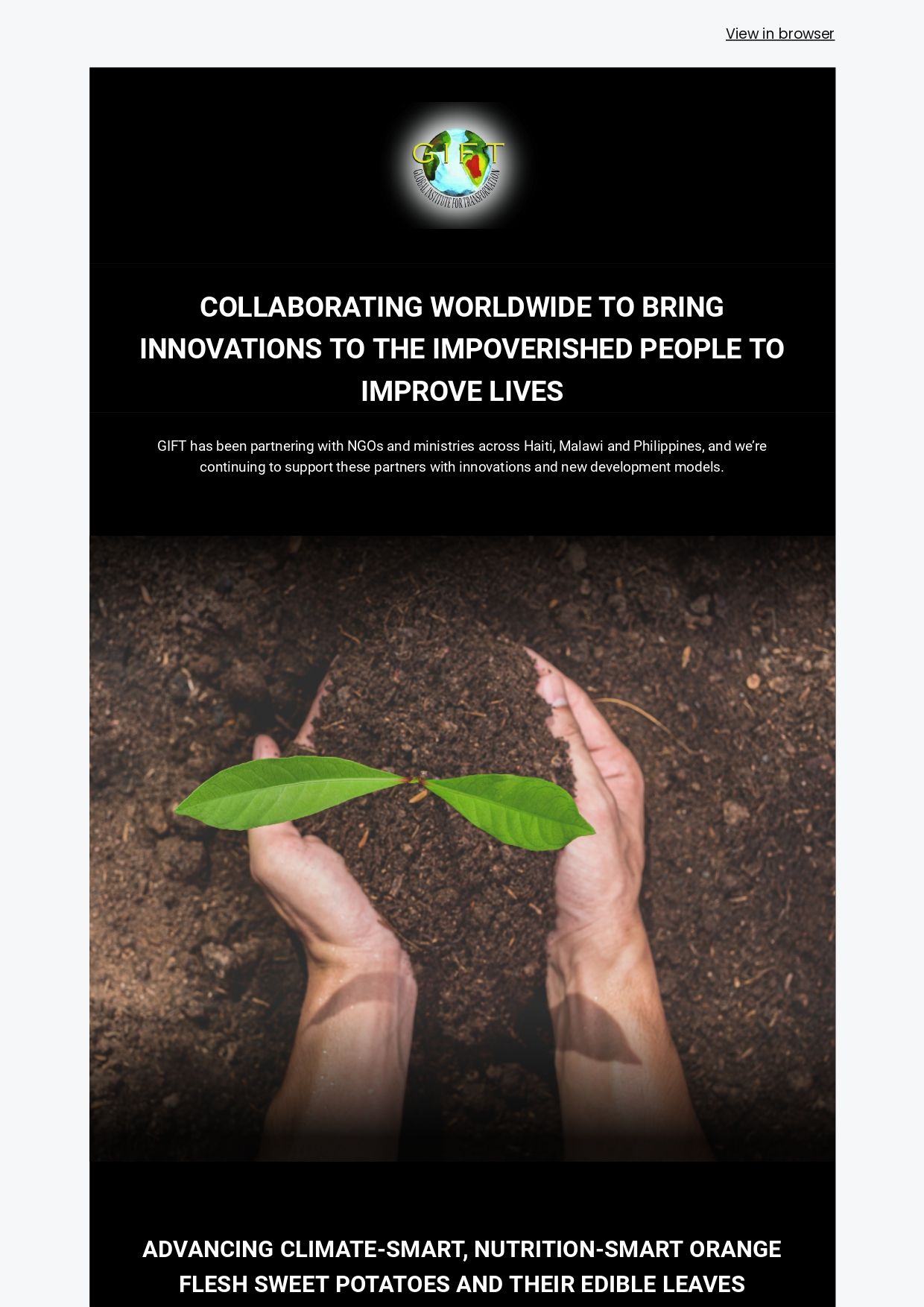 News | Global Institute for Transformation