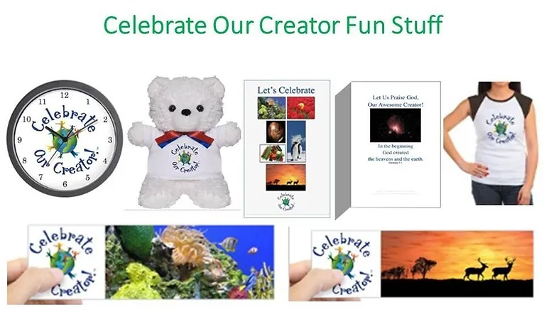 Celebrate Our Creator Mechandise Celebrate Our Creator Mechandise