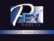 PoolFX logo with blue and white text and “Custom pool design and install” tagline