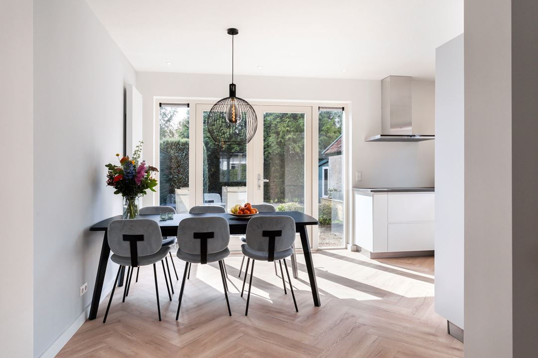Gerenoveerde eetkamer