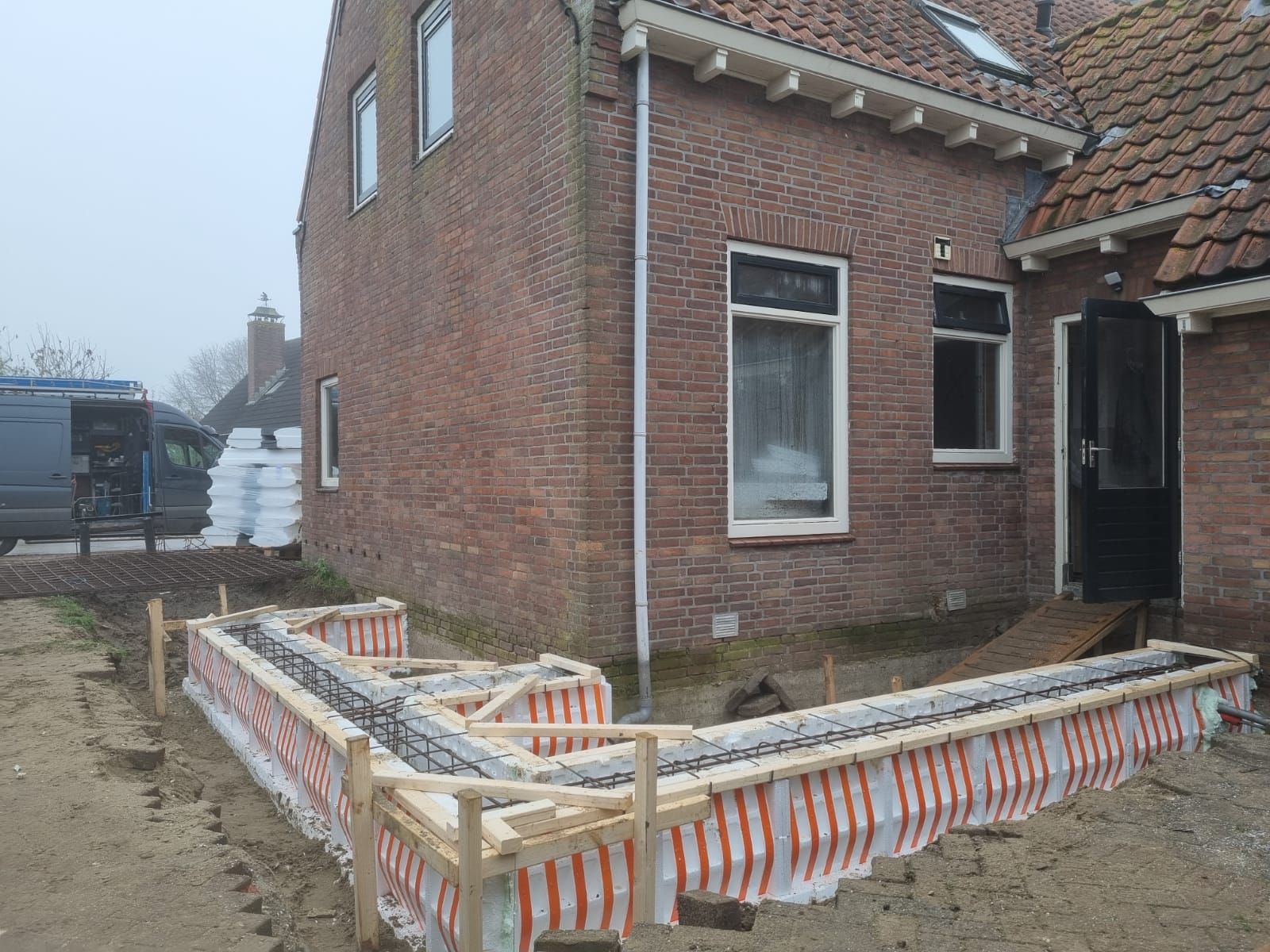Renovatie project uitvoering.