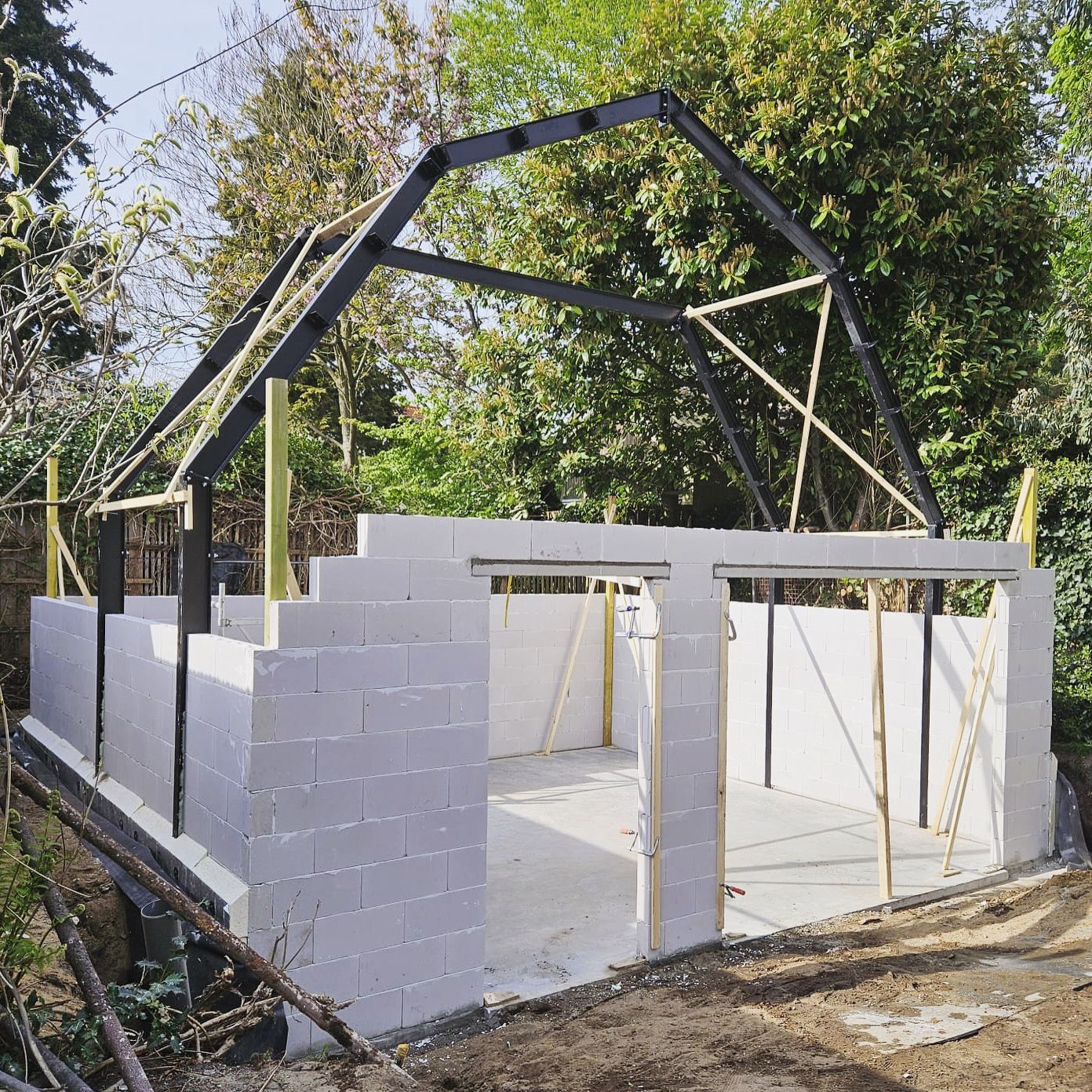 ruwbouw nieuwbouw bijgebouw