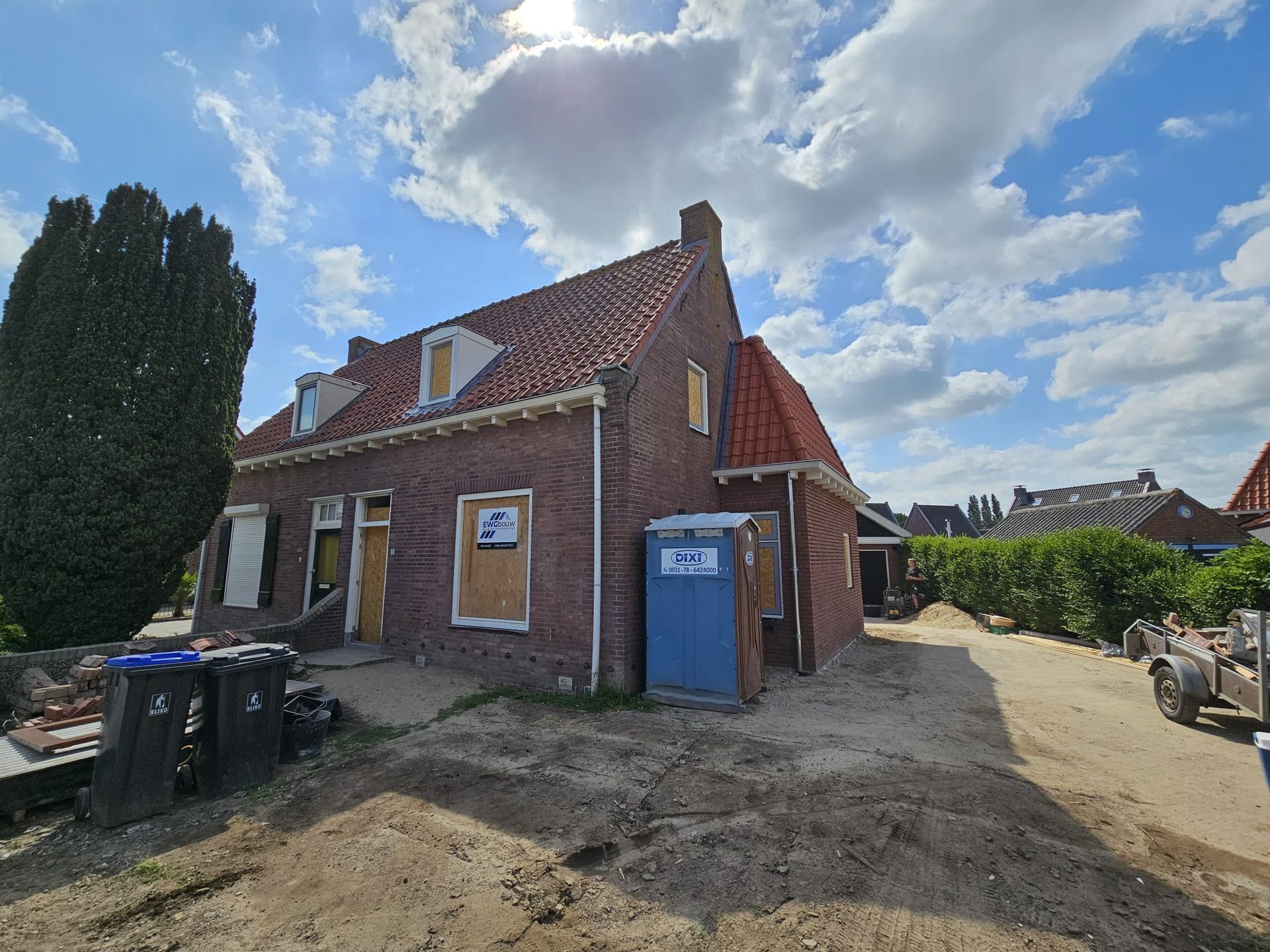Woning voor renovatie en verbouwing