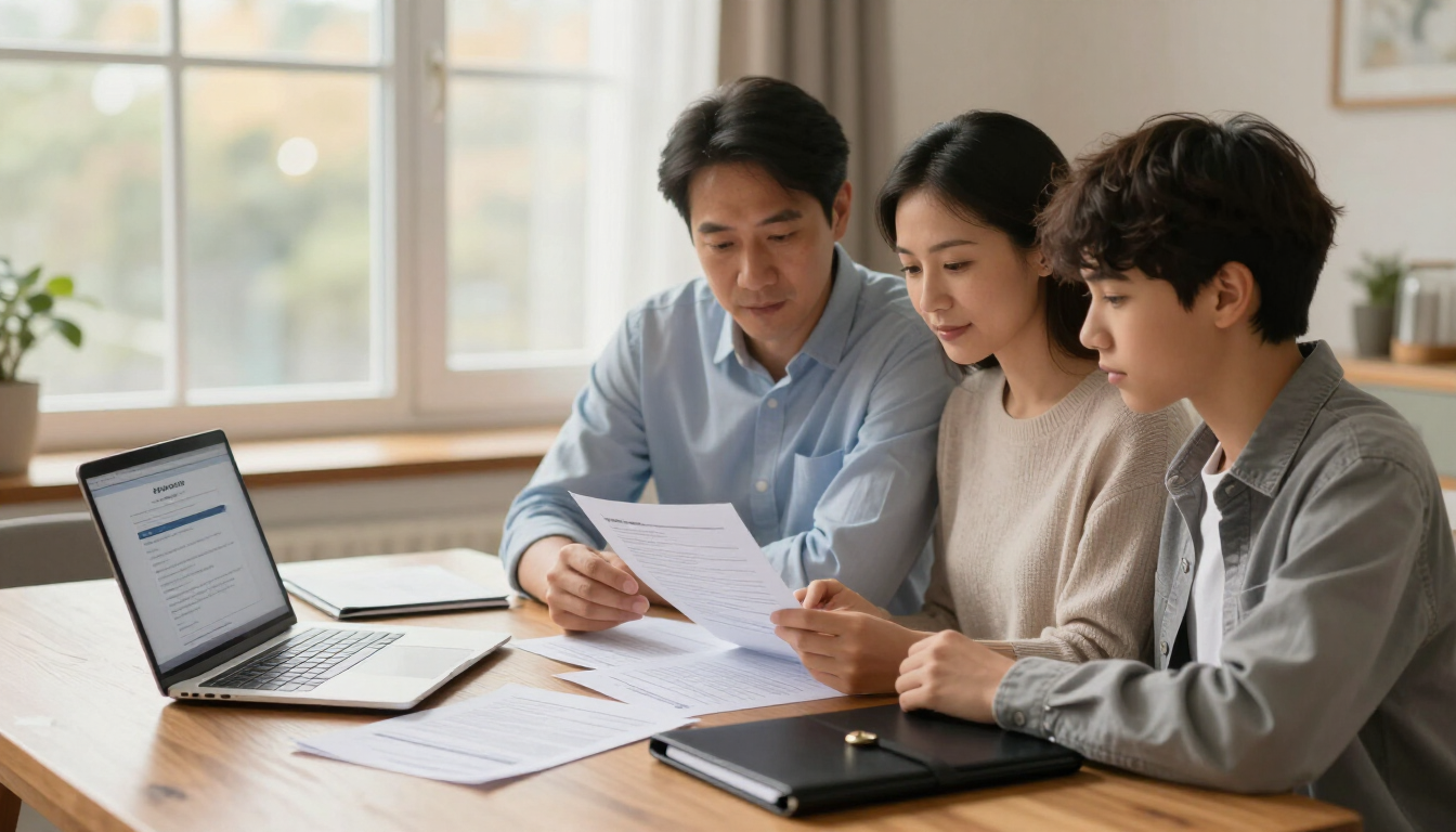 Identity theft insurance in New Jersey protecting a family