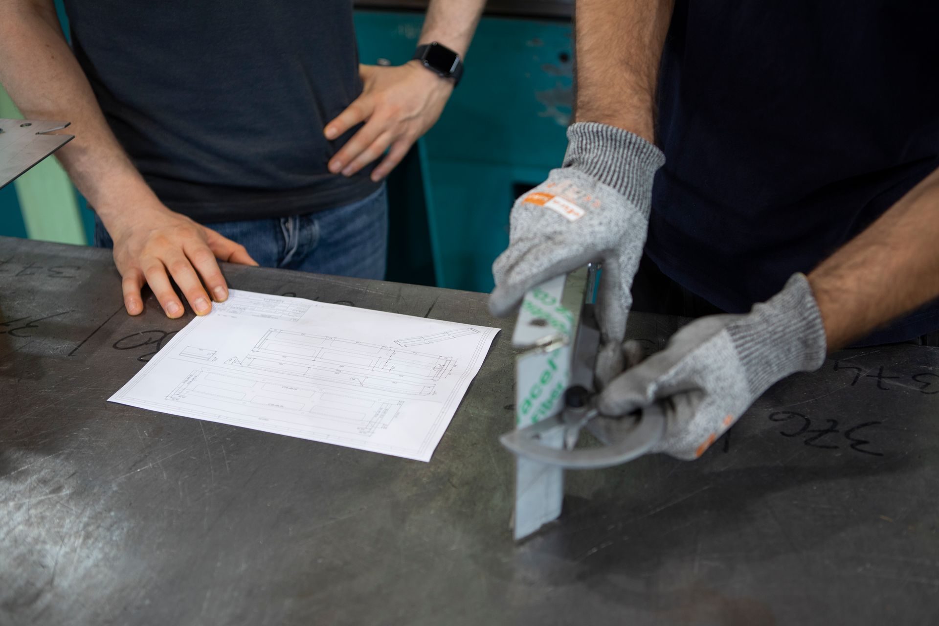 fase lavorativa Carpenteria Toniato Robert a Limena (PD)