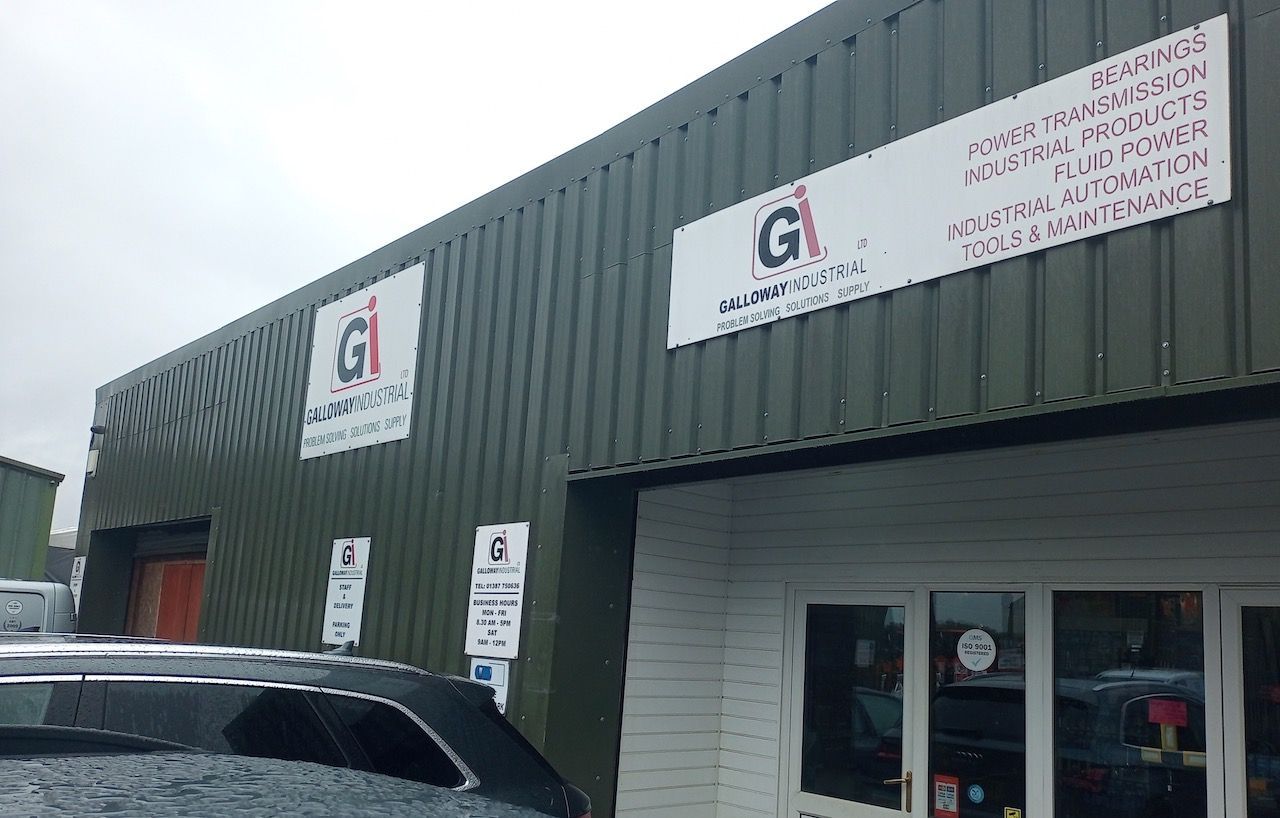 Galloway Industrial's premises in Dumfries Galloway Industrial Ltd stock a huge range of engineering, industrial and technical products from their premises at Dargavel Stores, Lockerbie Road, Dumfries