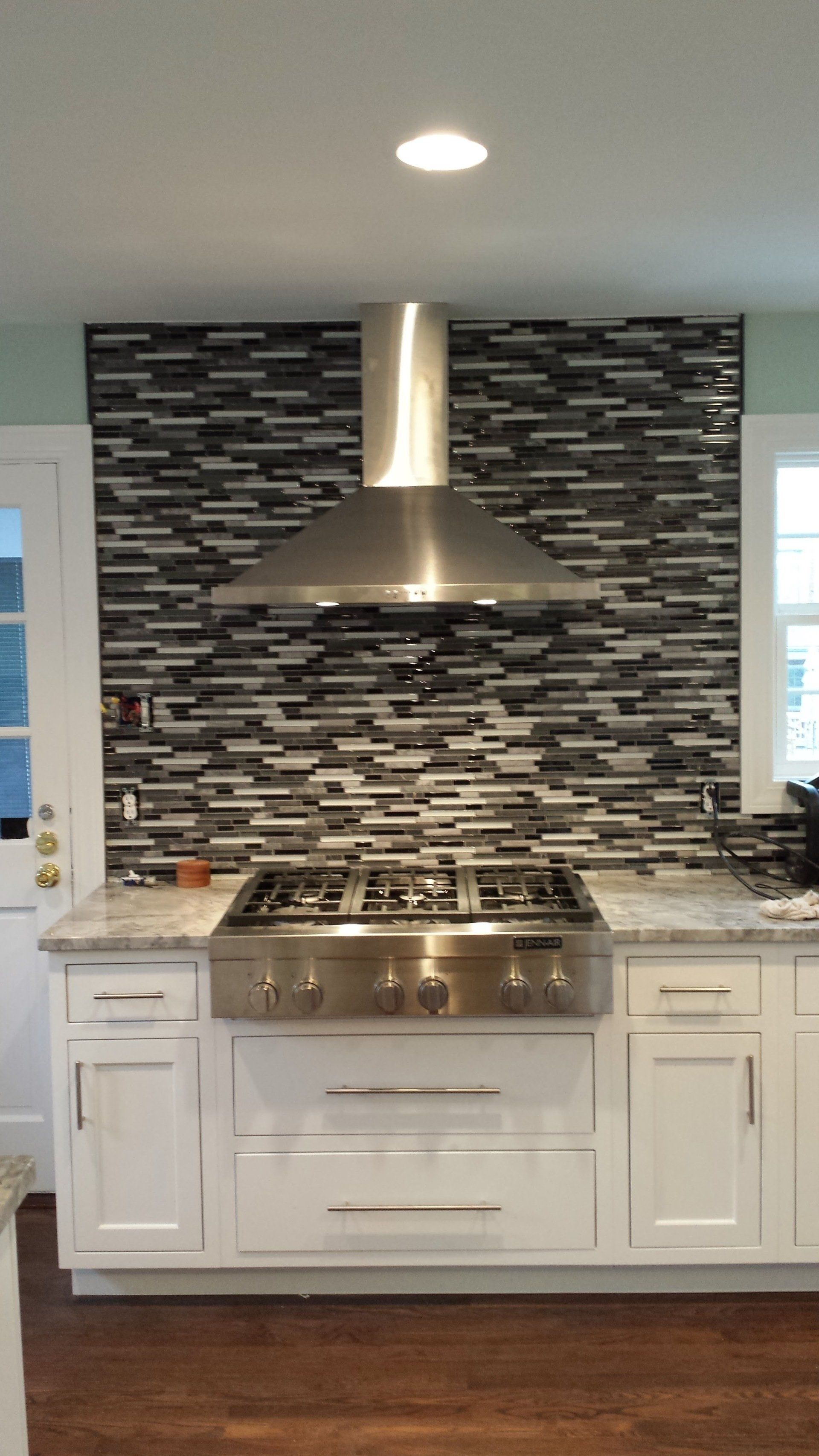 Remodeled kitchen with granite counters