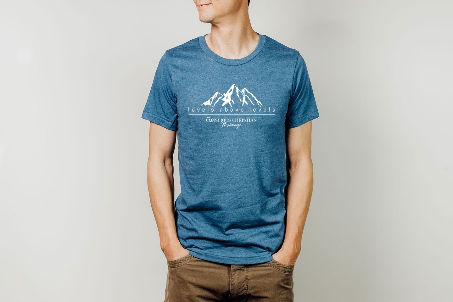 Levels Above Levels - Unisex Teal T-shirt