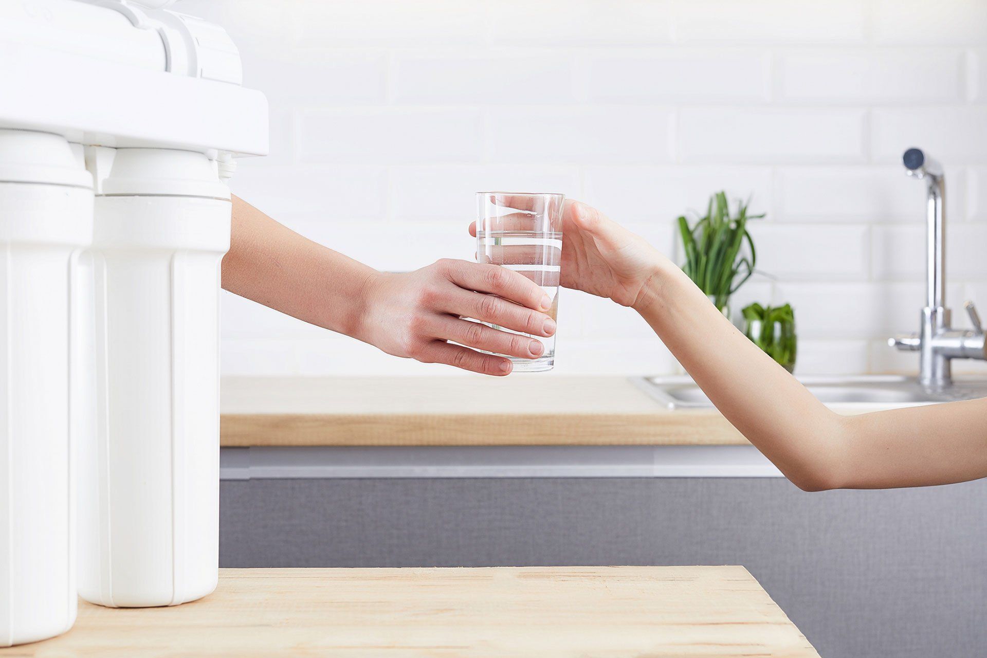 Glass of water