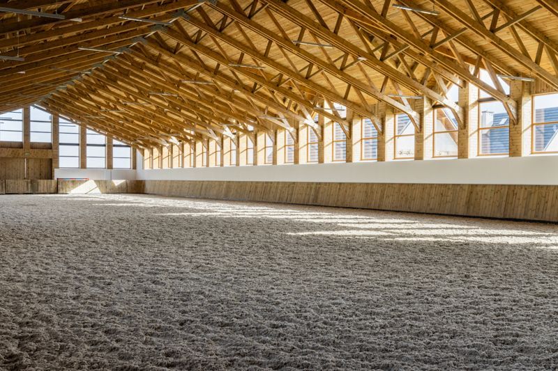 Horse arena rural work