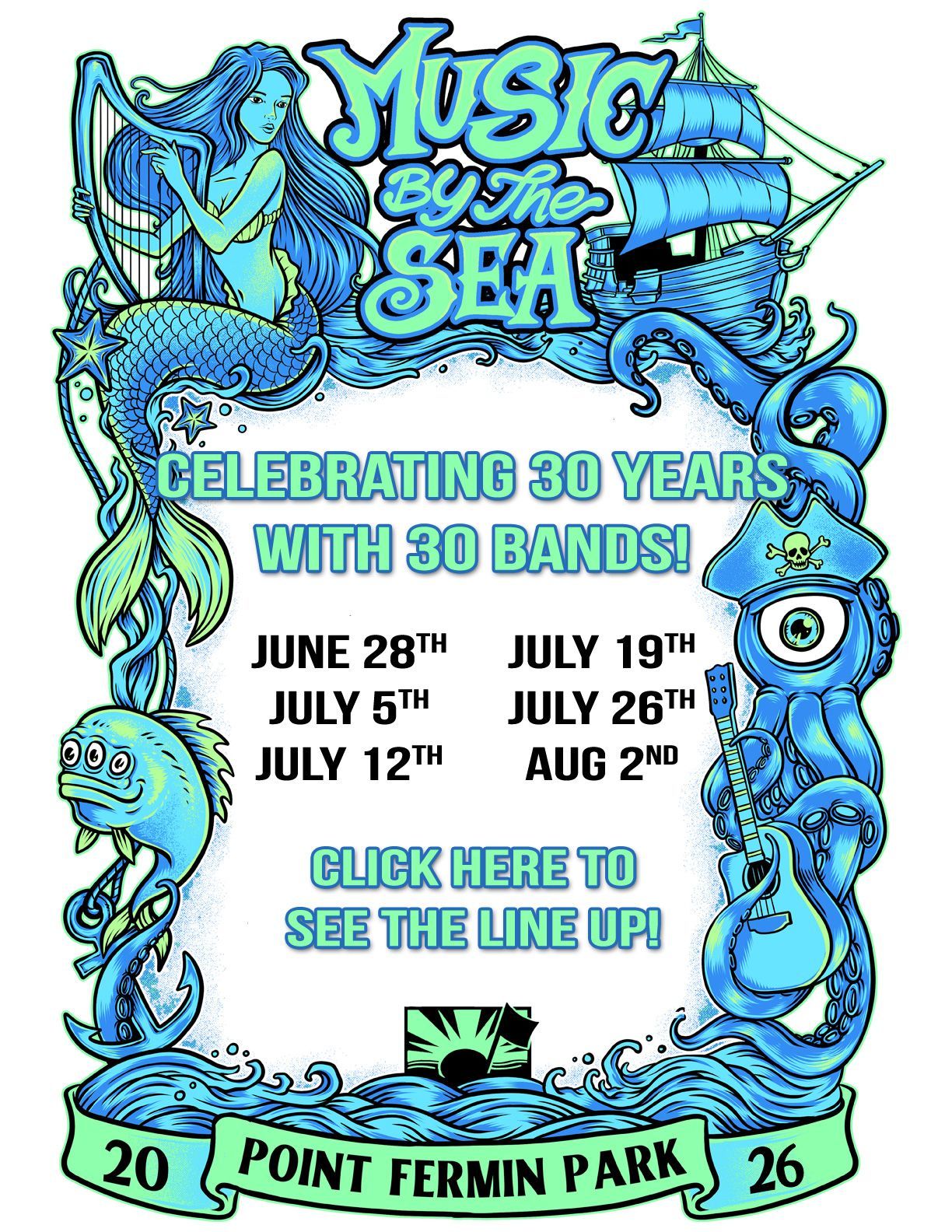 Music By The Sea 2026