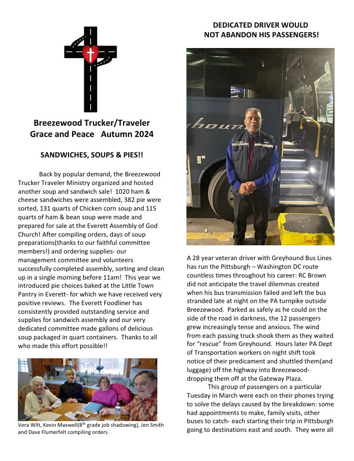 Breezewood Trucker/Traveler Ministry