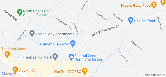 Map of business location