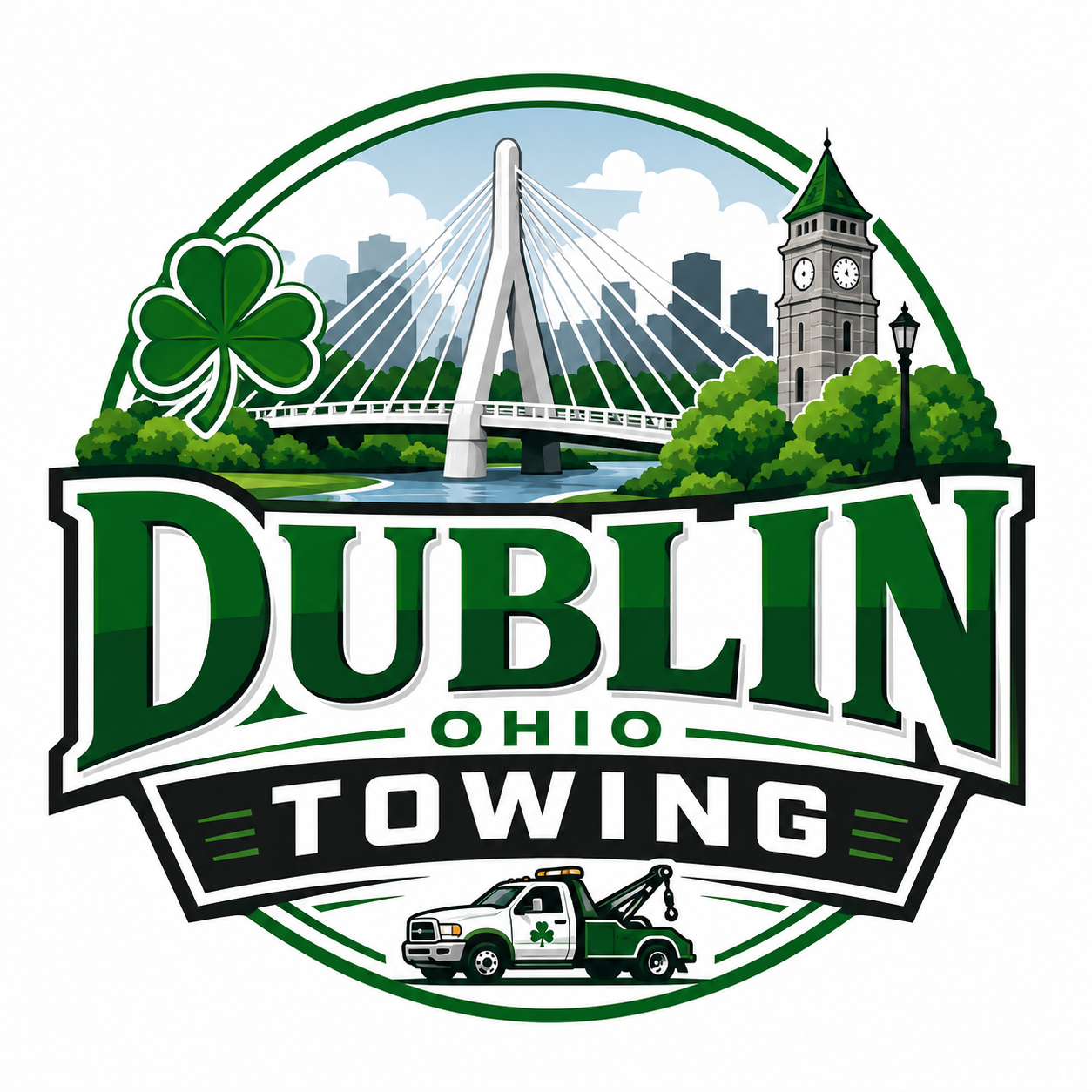 Dublin Towing Logo