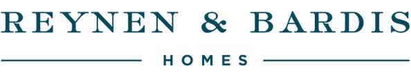 REYNEN & BARDIS Homes logo in teal text.
