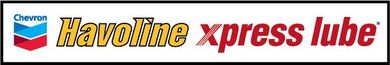 Chevron Havoline xpress lube logo.