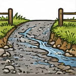 Driveway runoff Icon 