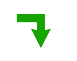 Right Down Arrow