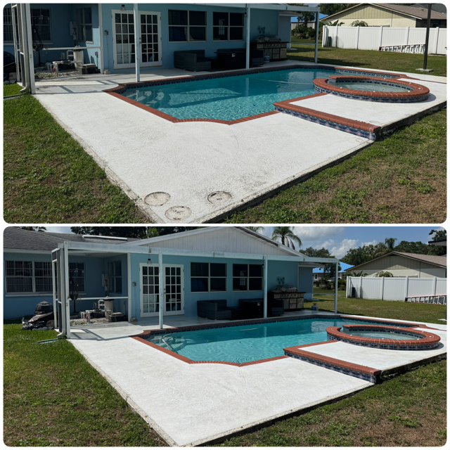Dirty pool deck
