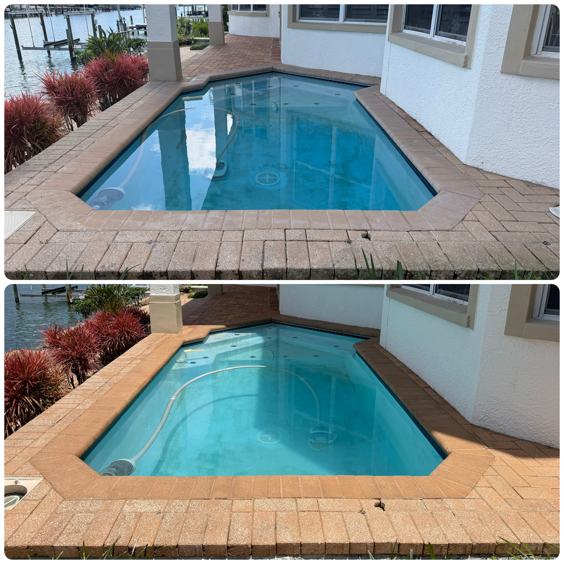 How much does paver cleaning and sealing cost in Tampa Bay? Pricing varies by size call us today for a free quote, right now!