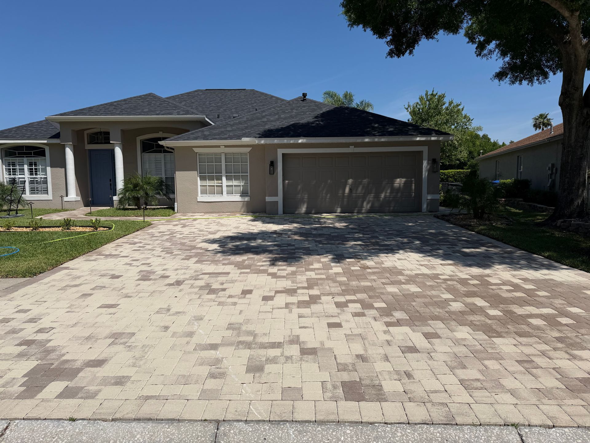 House Washing in Cheval! Pressure washing, Soft washing, Paver sealing, Roof soft washing, House wash, concrete cleaning etc!