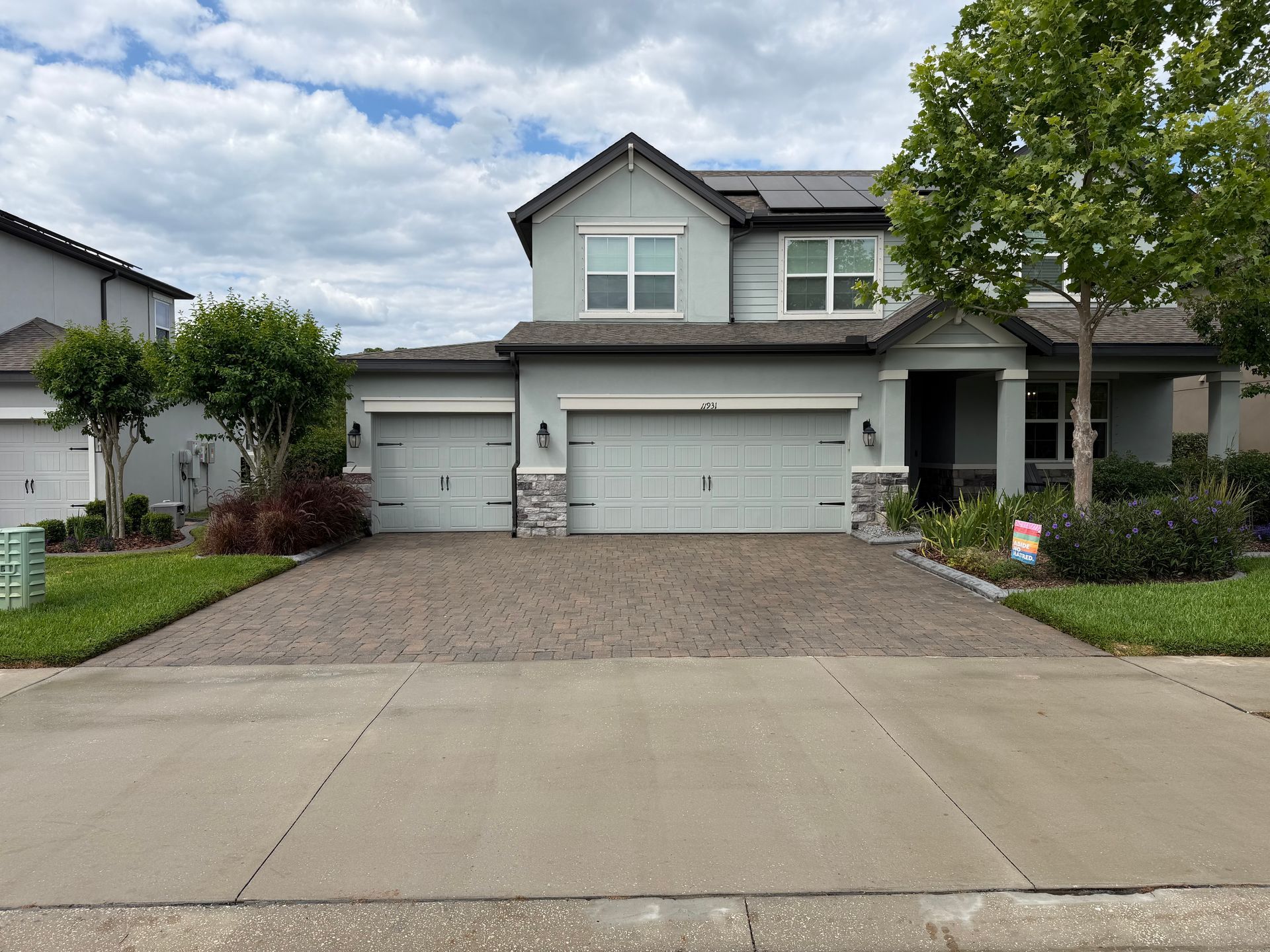 House Washing in Starkey Ranch! Pressure washing, Soft washing, Paver sealing, Roof soft washing, concrete cleaning.