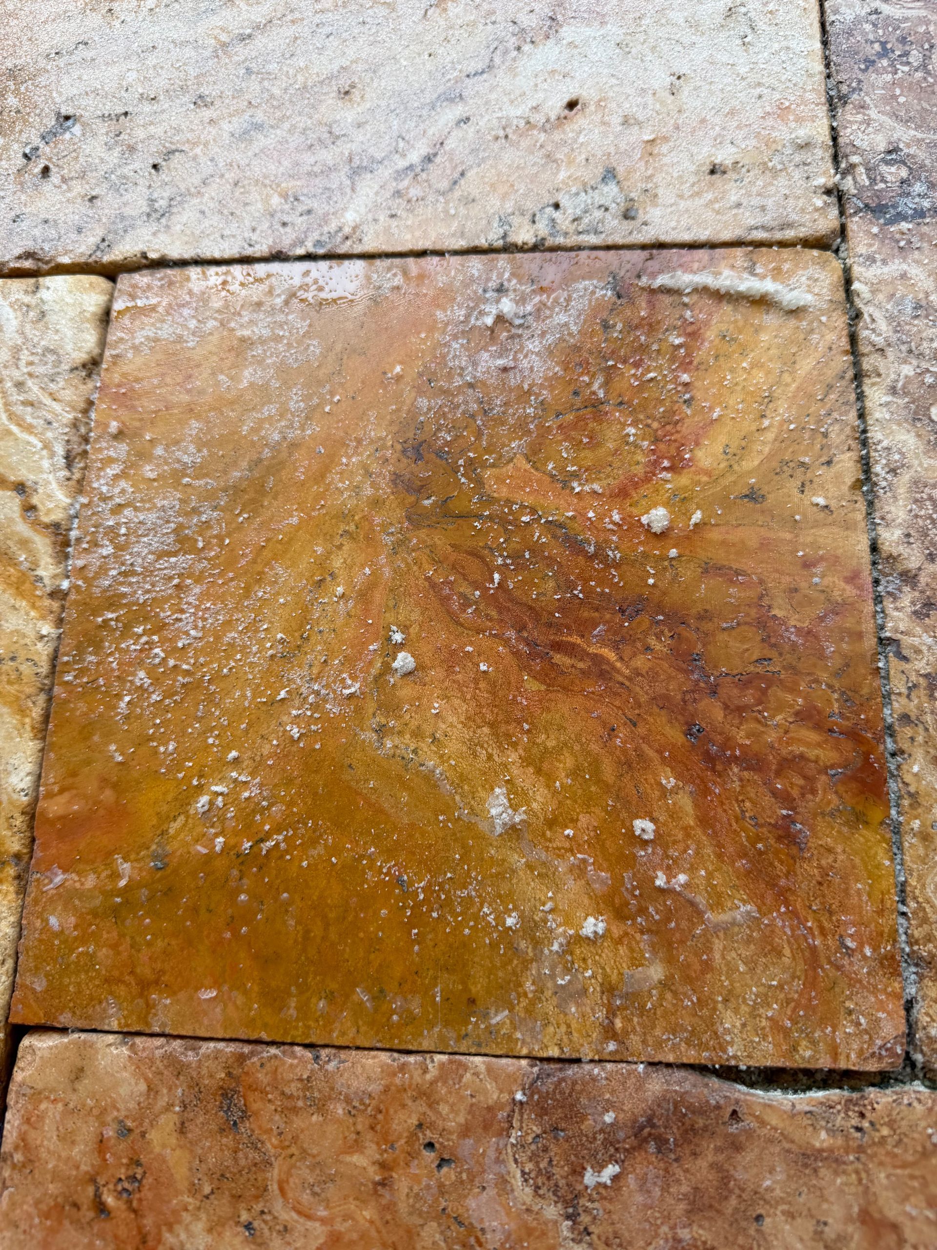 Travertine pavers
