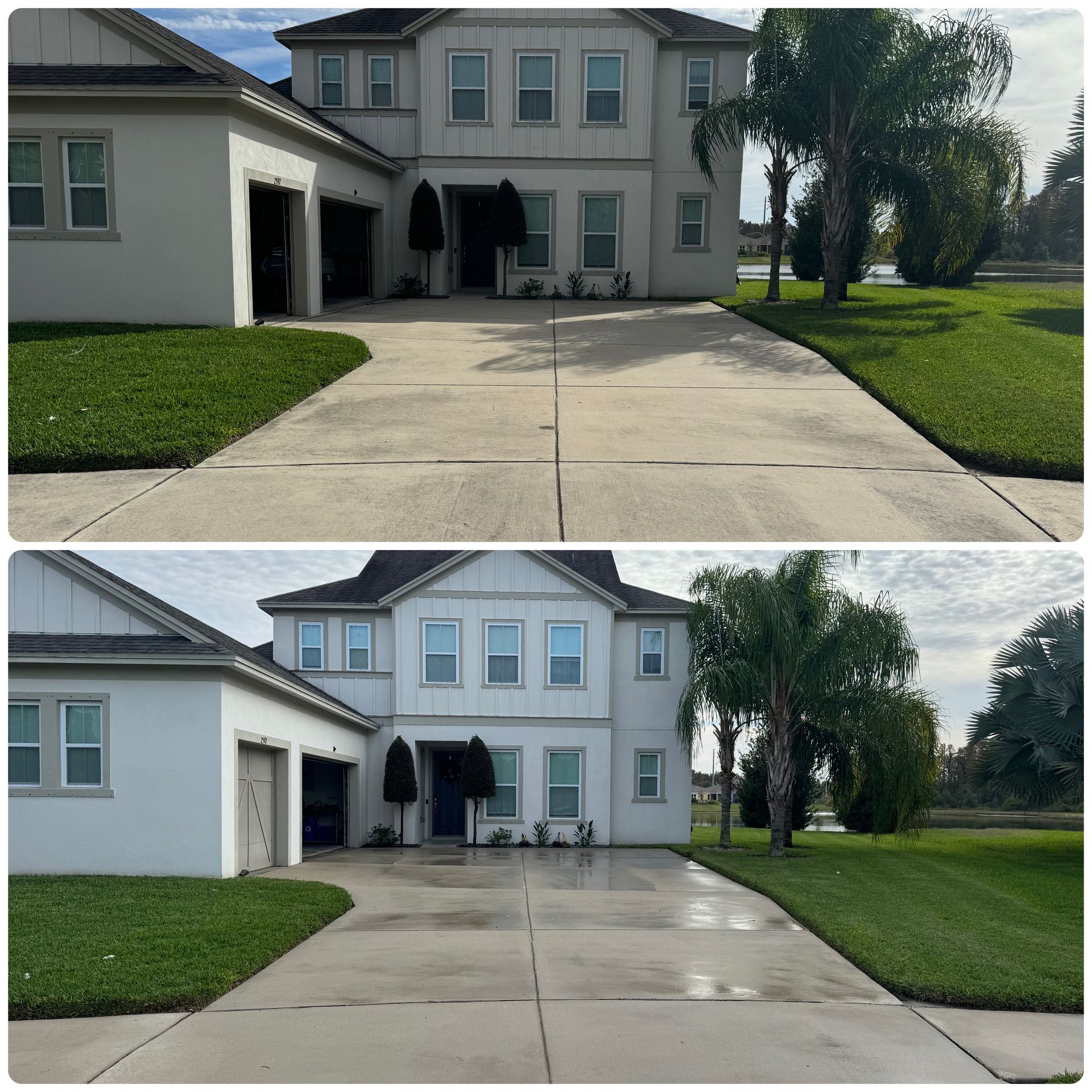 Expert soft washing near me in Tampa Bay for roofs, siding, stucco, pool cages, and more. Safe, effective exterior cleaning.