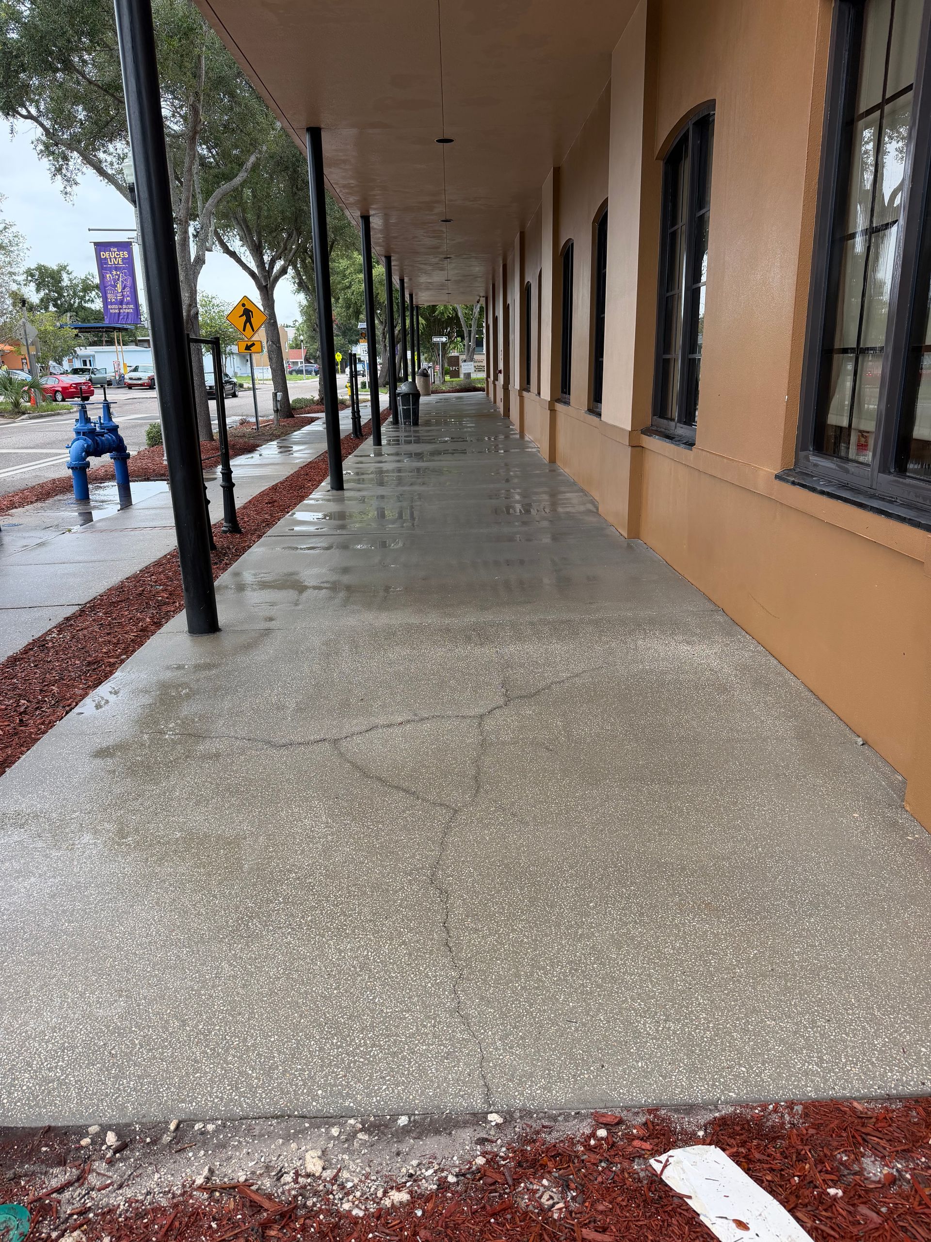 Commercial Concrete Cleaning