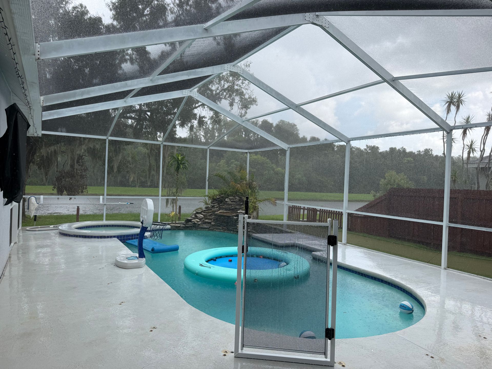 pool cage