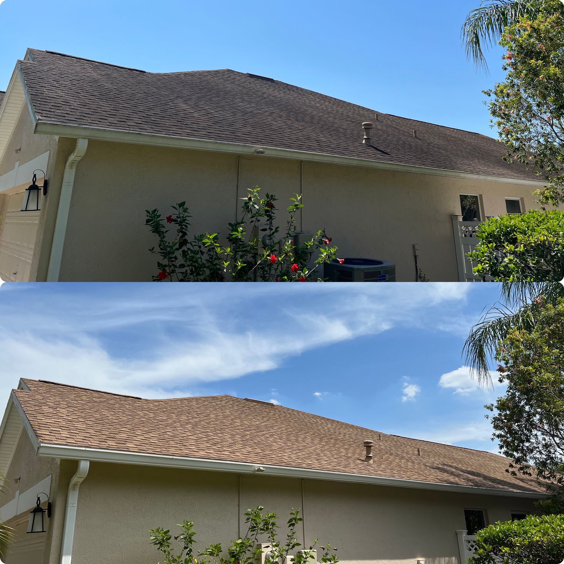 Professional soft washing in Tampa Bay restores roofs, siding, fences, and pool cages with safe, low-pressure cleaning.