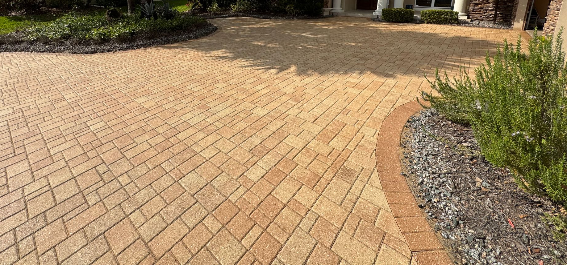 Paver Sealing In Water Chase