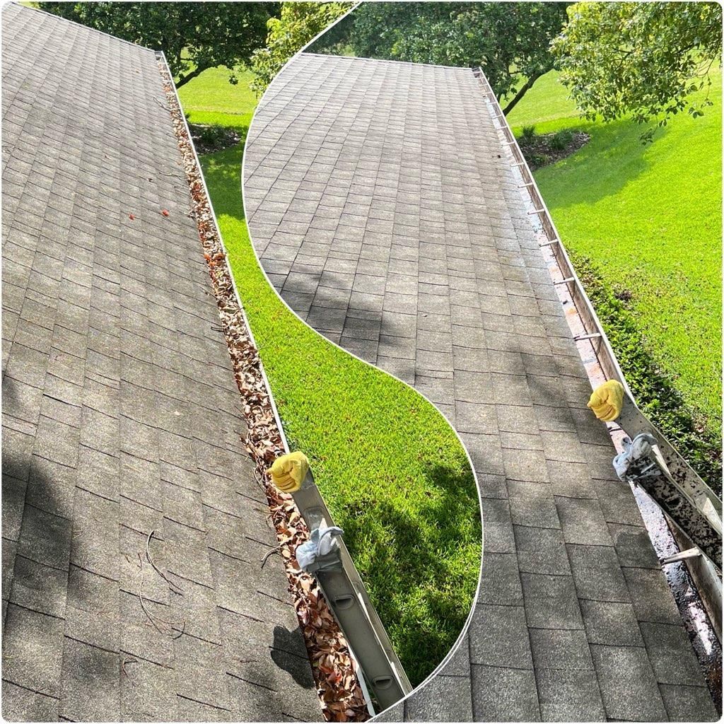 Expert gutter cleaning removes leaves, debris, and buildup to improve drainage, protect your home, and prevent costly damage.
