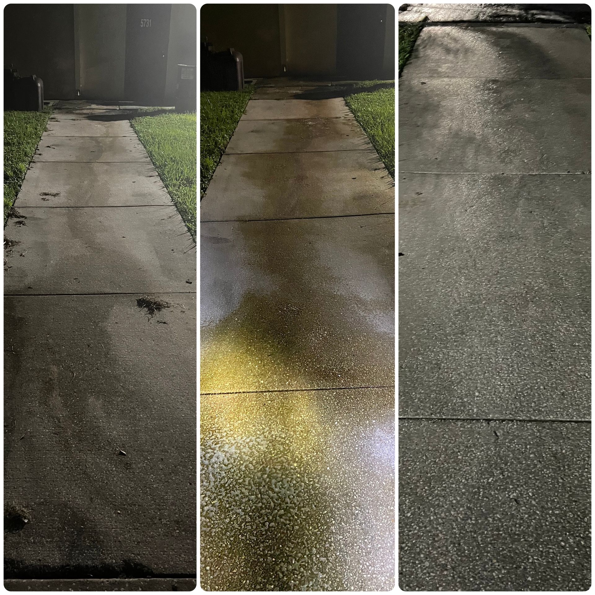 Commercial pressure washing keeps storefronts, parking lots, and sidewalks clean, safe, and welcoming. Request a quote today!