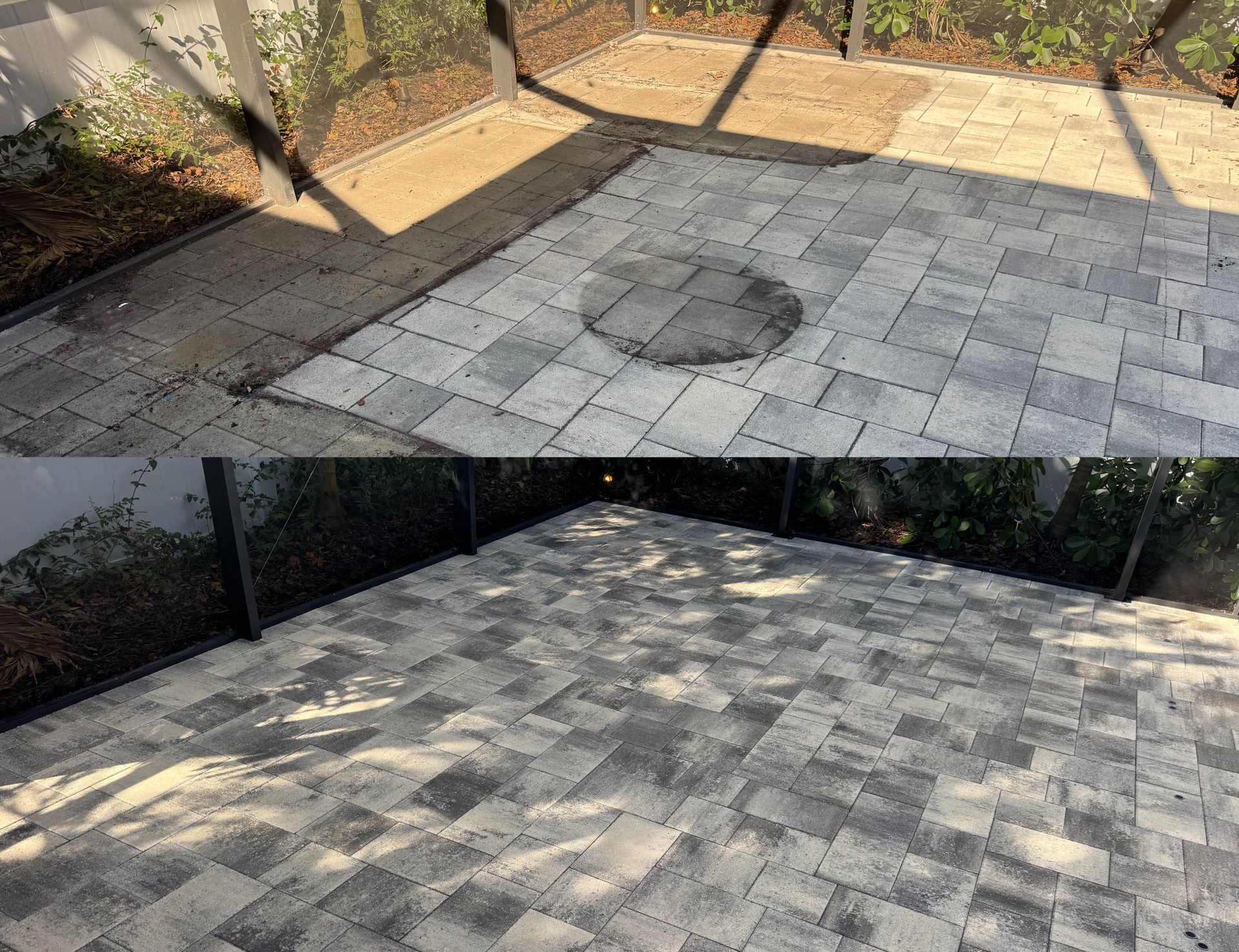 Pool patio paver sealing done right in South Tampa so good, they referred us to family! Call us today! 813-957-1174