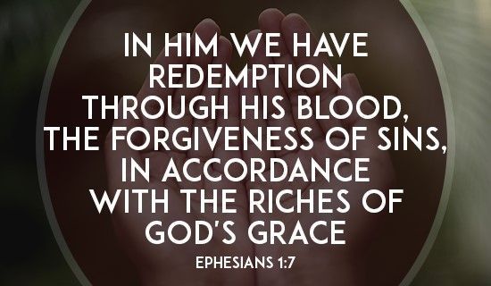 bible verse, Ephesians 1:7