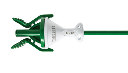 A green and white object with the number 10 on it