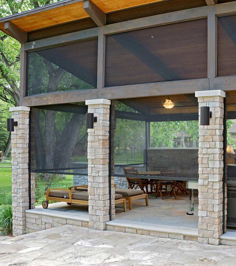 High Quality Patio Shades - Solar Shield