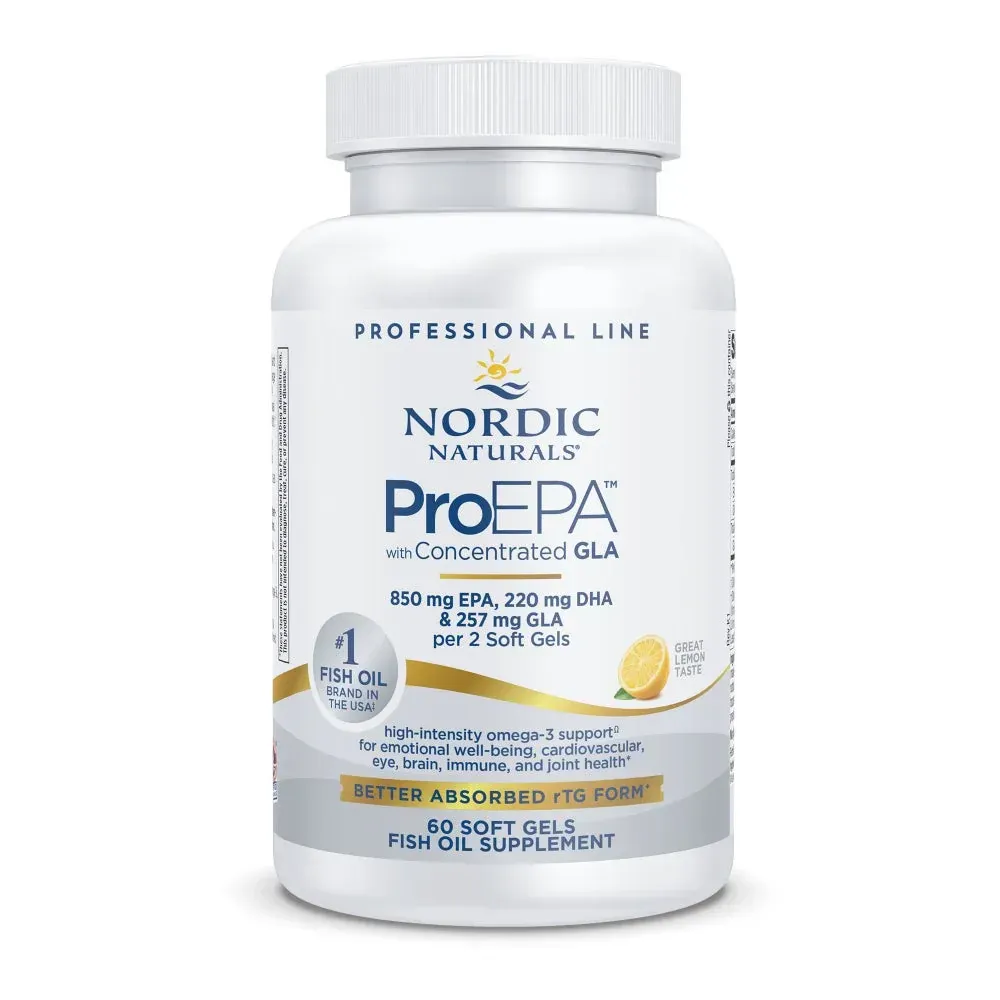 Nordic Naturals ProEPA with Concentrated Lemon 60 softgels
