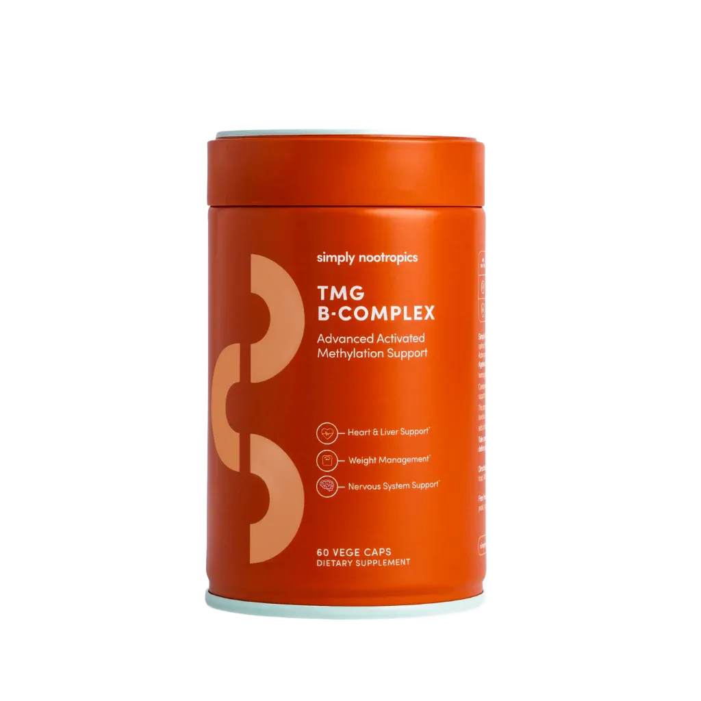 Simply Nootropics TMG B-Complex Capsules 60 Capsules