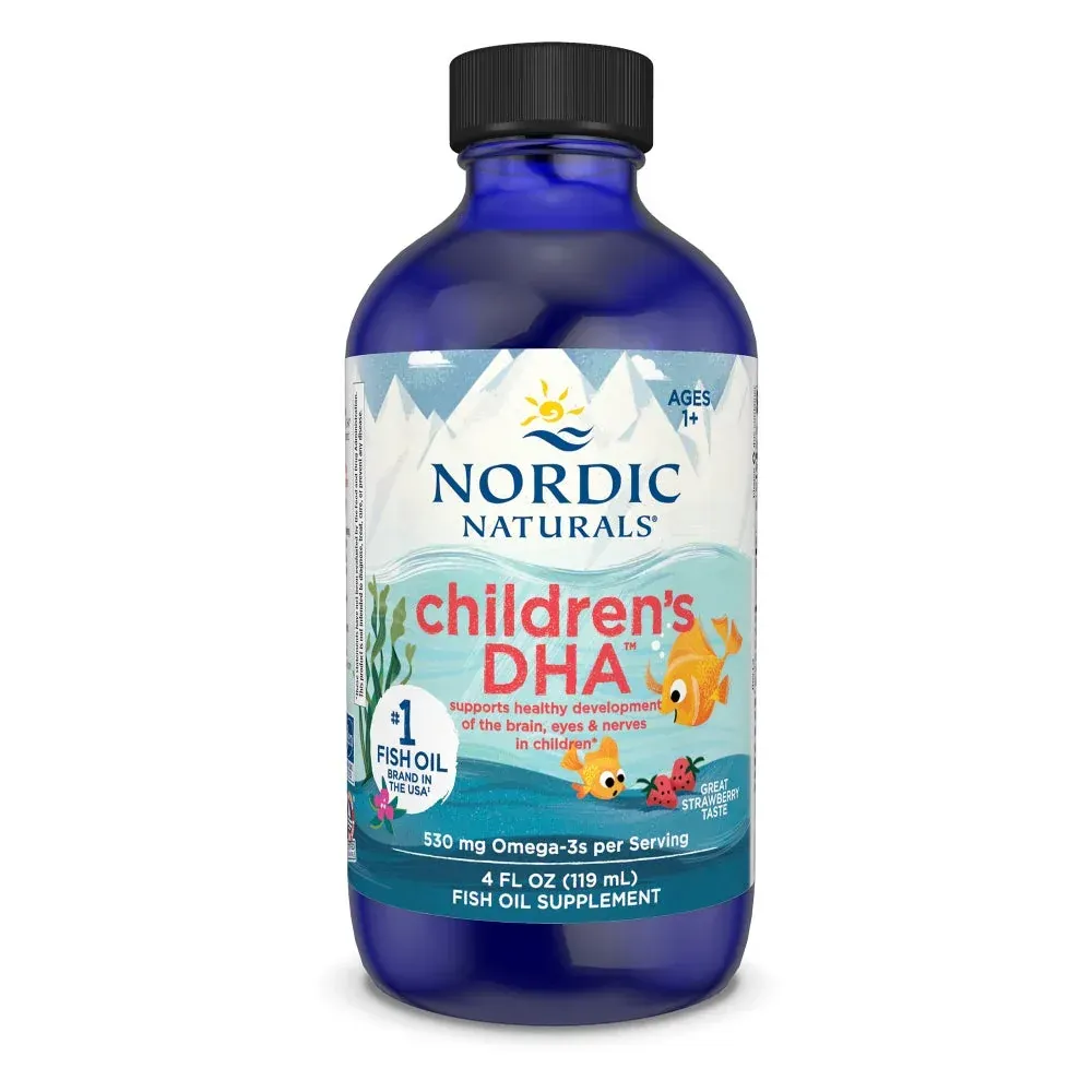 Nordic Naturals Children's DHA Liquid Strawberry 119 ml