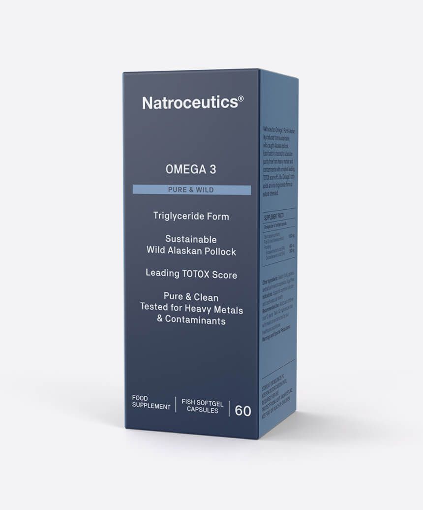 Natroceutics Omega 3 Pure and Wild 60 soft gels