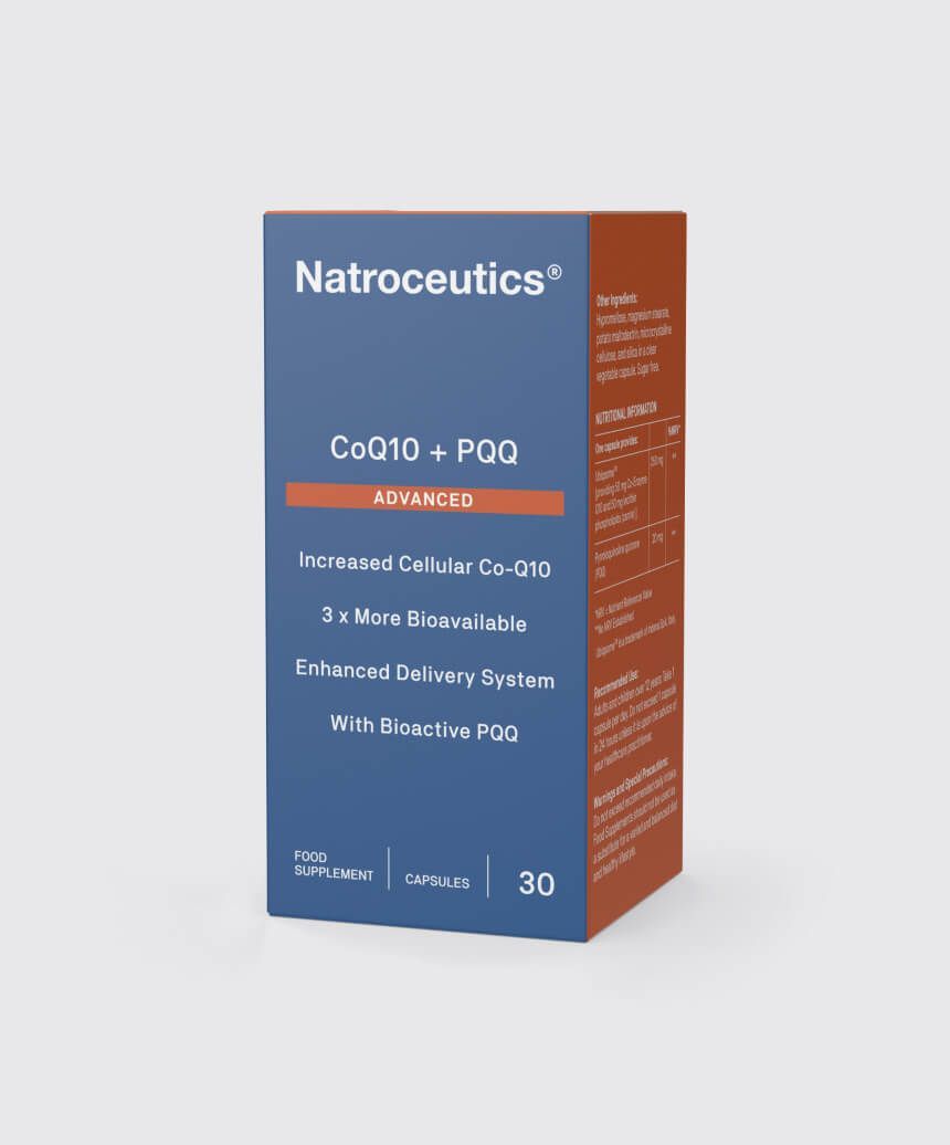 Natroceutics CoQ10 + PQQ Advanced 30 vege capsules