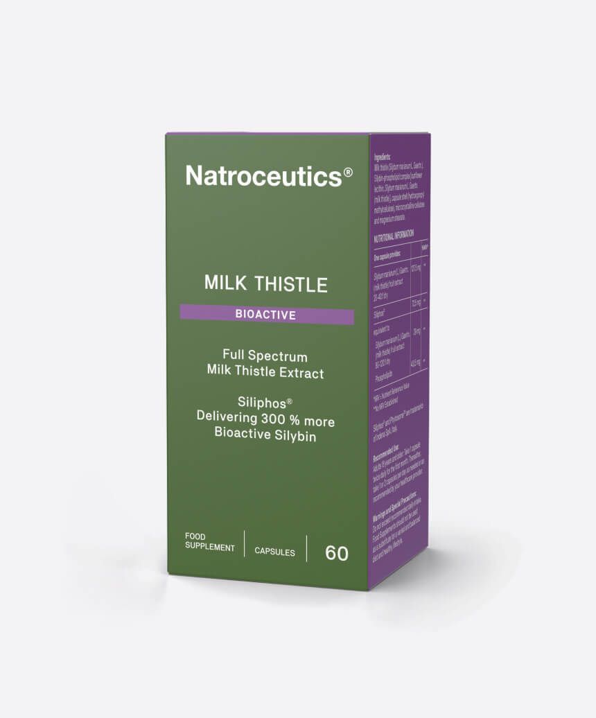 Natroceutics Milk Thistle Bioactive 60 vege capsules