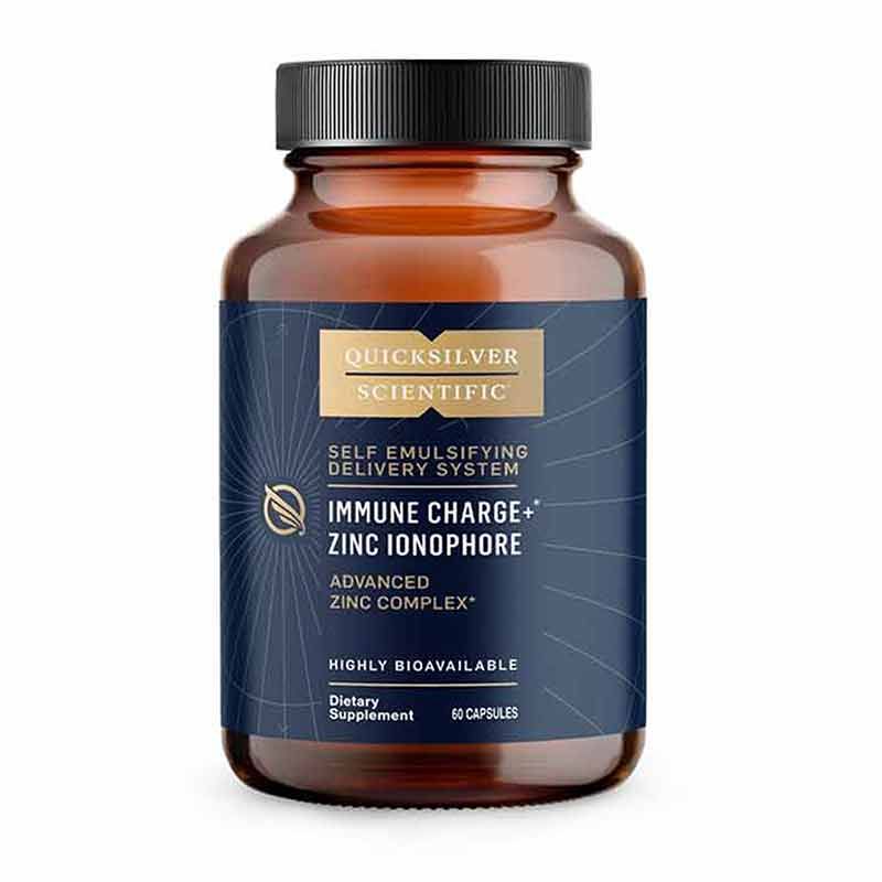 Quicksilver Scientific Immune Charge+ Zinc Ionophore 60 capsules