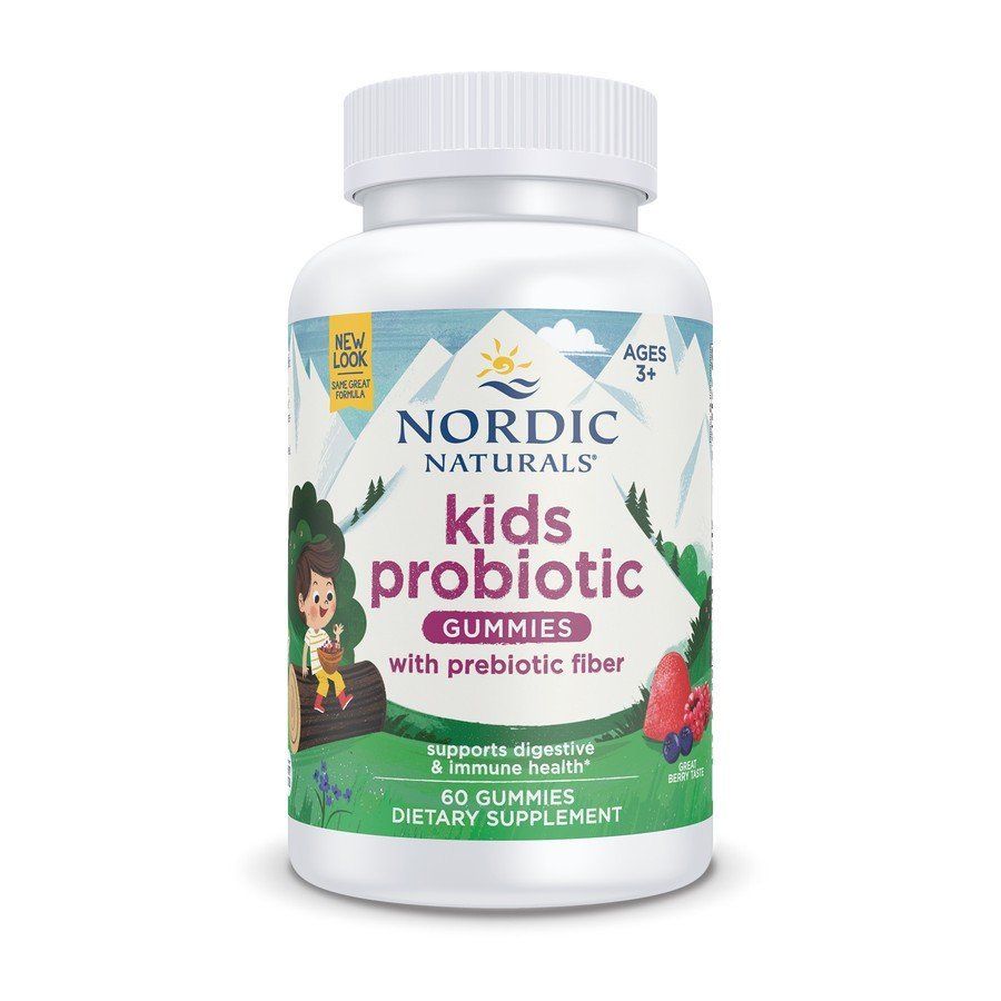 Nordic Naturals Kids Probiotic Gummies Berry 60 gummies