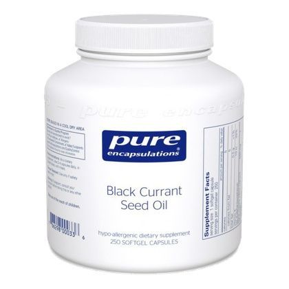 Pure Encapsulations Black Currant Seed Oil 100 soft gels