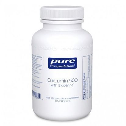 Pure Encapsulations Curcumin 500 with Bioperine 60 capsules