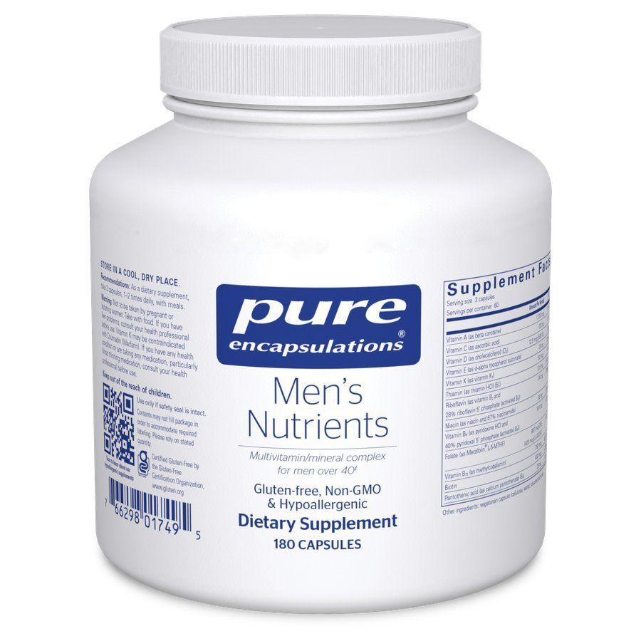 Pure Encapsulations Men's Nutrients 180 capsules